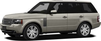 Side profile of a luxury SUV with alloy wheels and tinted windows