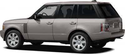 Side profile view of an SUV with tinted windows and alloy wheels