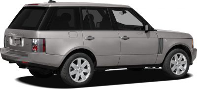 Side and rear view of a large luxury SUV with alloy wheels.