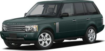 Front and side view of SUV with alloy wheels and distinctive grille