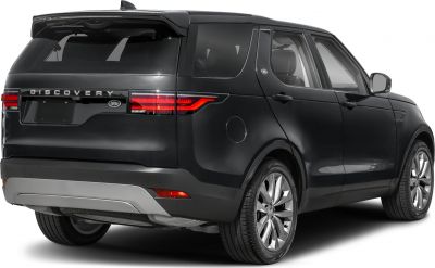 Rear view with LED taillights and tinted windows