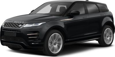 Black luxury SUV with modern headlights and sleek design.