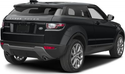 Rear view of a facelift 2015 two-door compact SUV with modern taillights