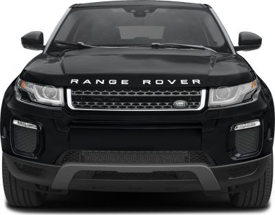 Front grille with LED headlights in a 2015 SUV facelift model