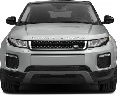 Front view with distinctive headlights and grille design