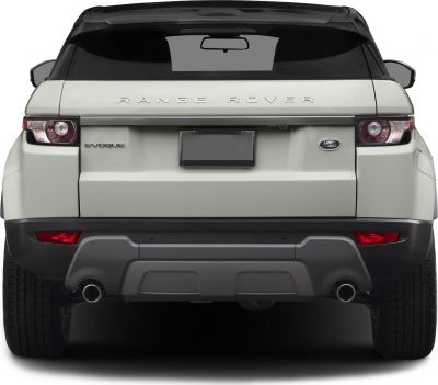 Rear view with taillights, dual exhausts, and bumper design