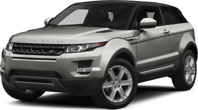Front 3-4 view of a silver SUV highlighting grille and headlights