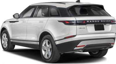Rear and side view of modern luxury SUV with sleek LED tail lights