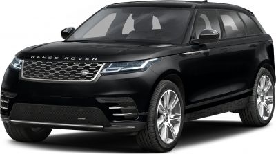 Front and side view with LED headlights and honeycomb grille.