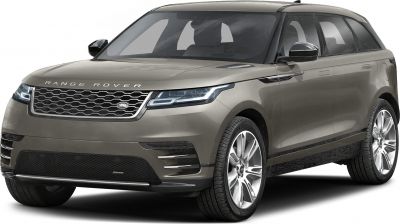 Front view of modern SUV with LED headlights and distinctive grille