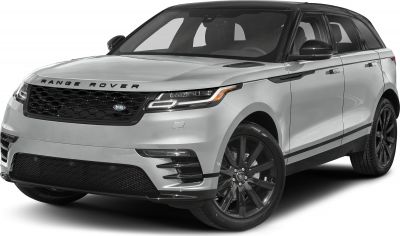 SUV front view with LED headlights and black grille