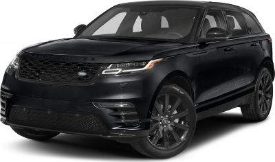 Black modern SUV front three-quarter view with LED headlights and alloy wheels