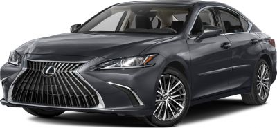 Front grille with Lexus spindle design and LED headlight cluster