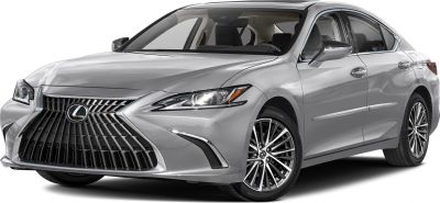 Luxury sedan showing front side profile with prominent grille and alloy wheels