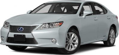 Silver mid-size sedan front three-quarter with LED headlights and alloy wheels