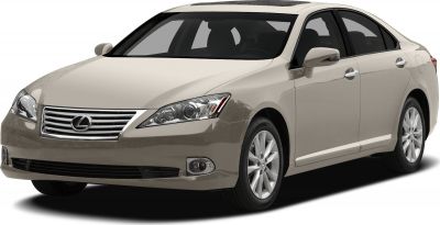 Front-side view of luxury sedan with sleek headlights and alloy wheels