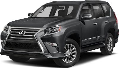 Front and side view of luxury SUV with distinctive grille and alloy wheels