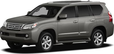 Front 3-4 view of SUV with chrome grille and alloy wheels