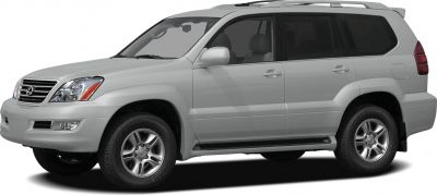 2007 Lexus GX (J120, facelift 2007) 3/4 front-left view