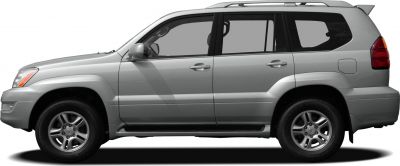 Silver mid-size SUV side profile with clean, robust design