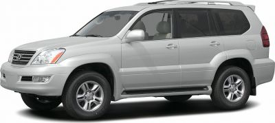 2002 Lexus GX (J120) 3/4 front-left view