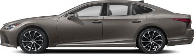 Sleek side profile with aerodynamic design and alloy wheels