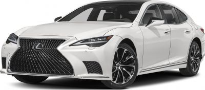 Front view with spindle grille and LED headlights