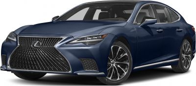 Aggressive front grille and sleek LED headlights