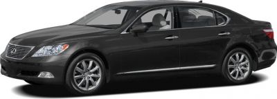 Side profile of a luxury sedan with alloy wheels and sleek design
