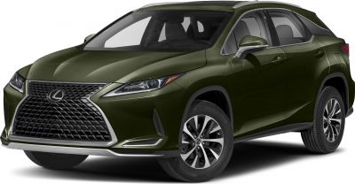 Front side view with spindle grille and LED headlights