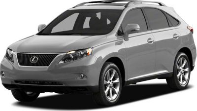 Silver crossover SUV front three-quarter view with alloy wheels