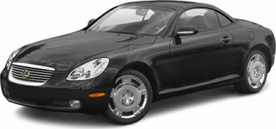 Black luxury coupe with sleek lines and chrome multi-spoke wheels