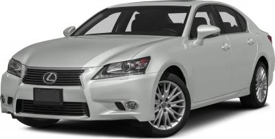 Front three-quarter view of luxury sedan with alloy wheels and signature grille