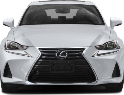Front view with spindle grille and LED headlights