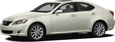 Side profile of a sleek mid-size luxury sedan with alloy wheels