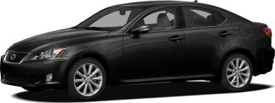 Sleek black four-door sedan side profile with alloy wheels