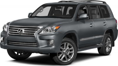2013 Lexus LX III (facelift 2012) 3/4 front-left view