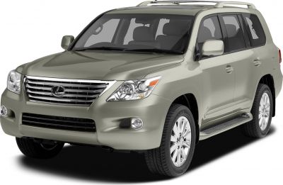 2008 Lexus LX III 3/4 front-left view