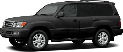 Black luxury SUV side profile with alloy wheels