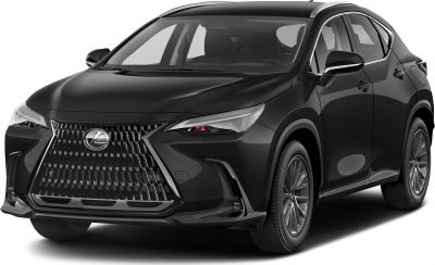 Front fascia with spindle grille and sleek headlamps