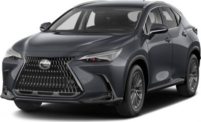Front view with bold grille and slim headlights