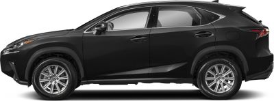 Side profile of a sleek compact SUV with alloy wheels