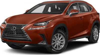 Front and side exterior view of a modern SUV with spindle grille and alloy wheels