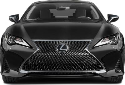 Front view with spindle grille and LED headlights