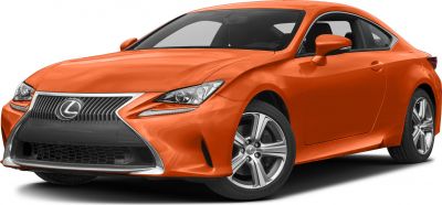 Front angle of a sporty coupe with spindle grille and LED headlights