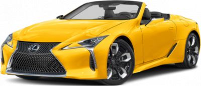 Yellow convertible with sleek front and side profile, modern sporty design