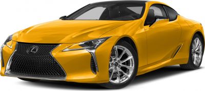Prominent front mesh grille and shiny alloy wheels