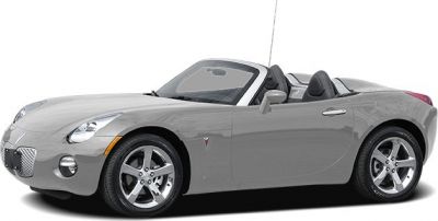 Sleek convertible roadster side profile with alloy wheels and open roof