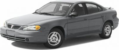 Gray sedan with aerodynamic design and classic wheels, front-side view