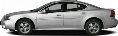 Side profile of a mid-size sedan with distinct alloy wheels